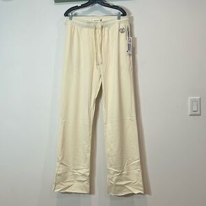 Honor the gift streetwear bone wide leg relaxed sweatpants size xl new w tags